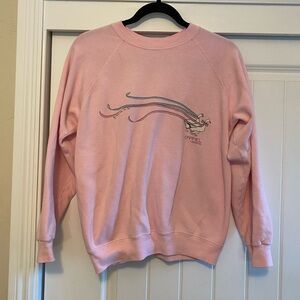 Vintage Carmel Ca Pink Sweater